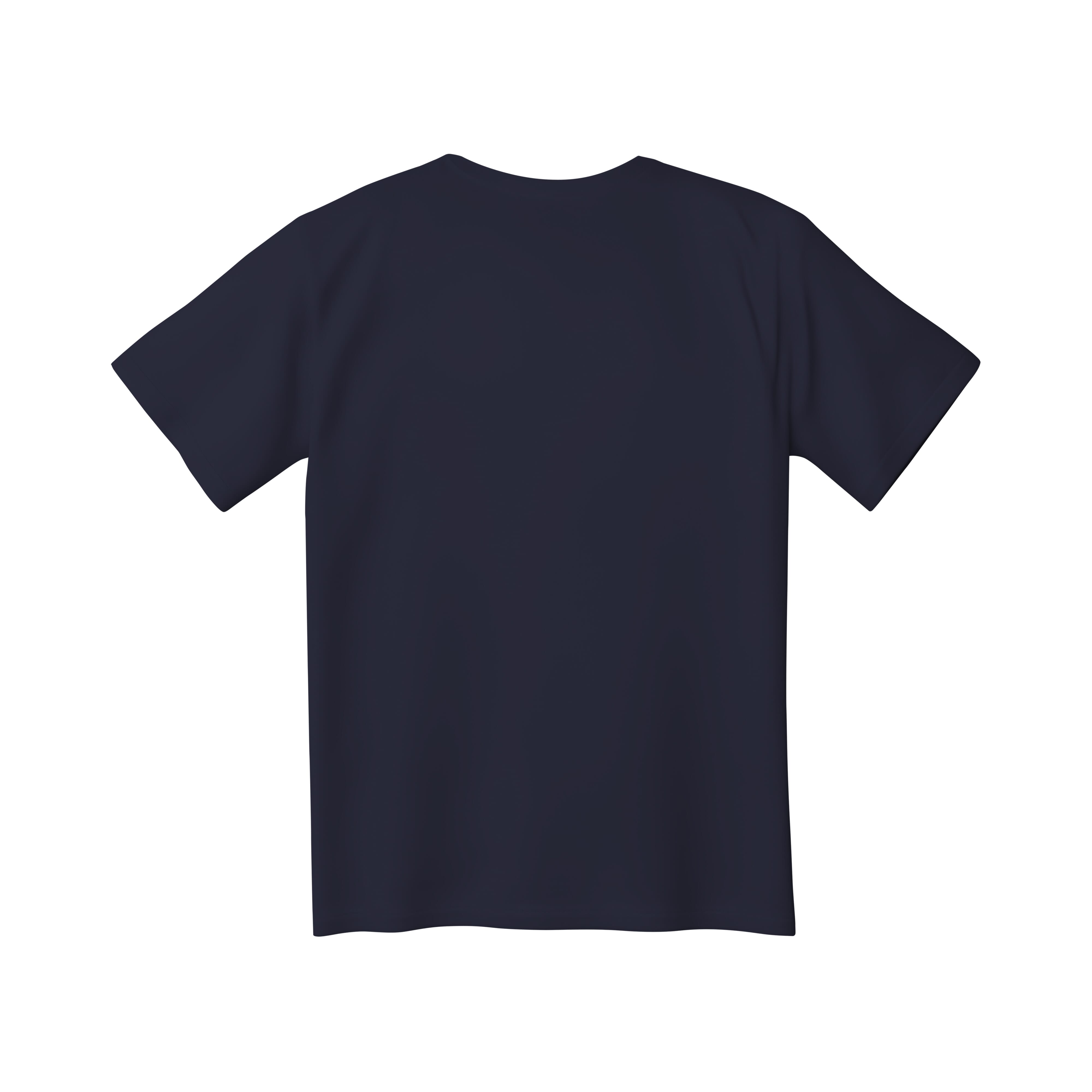 Game Over Unisex  Round Neck T-Shirt - Navy Blue